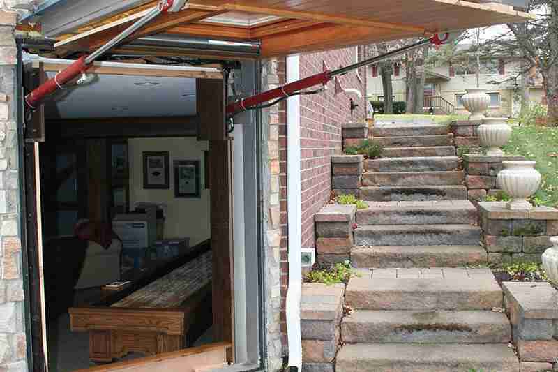 custom hidden designer hydraulic door 2
