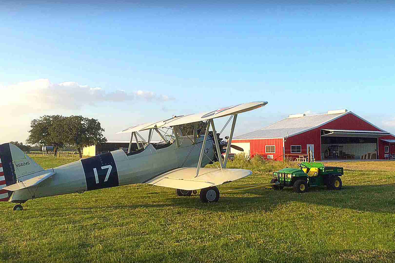 rural bifold hangar
