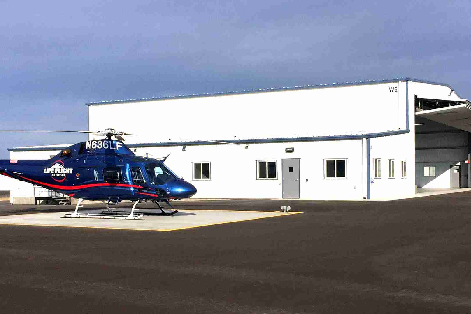 helicopter hangar